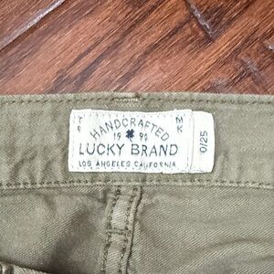 Lucky Brand Khaki Green Trousers